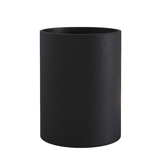 Кашпо Concretika Cylinder D40 H80 Nero