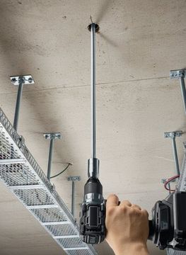 KRAFTOOL STUD DRIVER, 4 шт, М6, М8, М10, М12, набор ударных шпильковертов (26199)