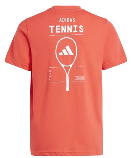 Футболка для мальчика теннисная Adidas Junior Aeroready Tennis Категория Графика