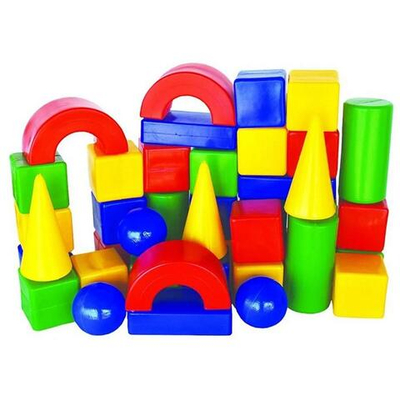 Конструктор "Строитель" 42дет. (Юг-пласт)