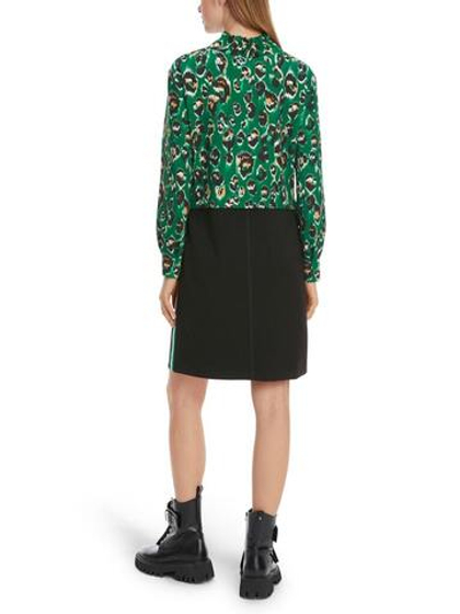 Marc Cain Платье двойное с кулиской на горловине