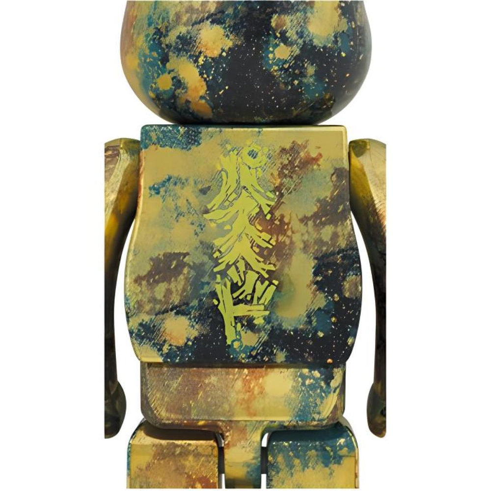 Дизайнерские игрушки BE@RBRICK 1000% PUSHEAD #5GOLD 70cm, BE@RBRICK-2311-0036