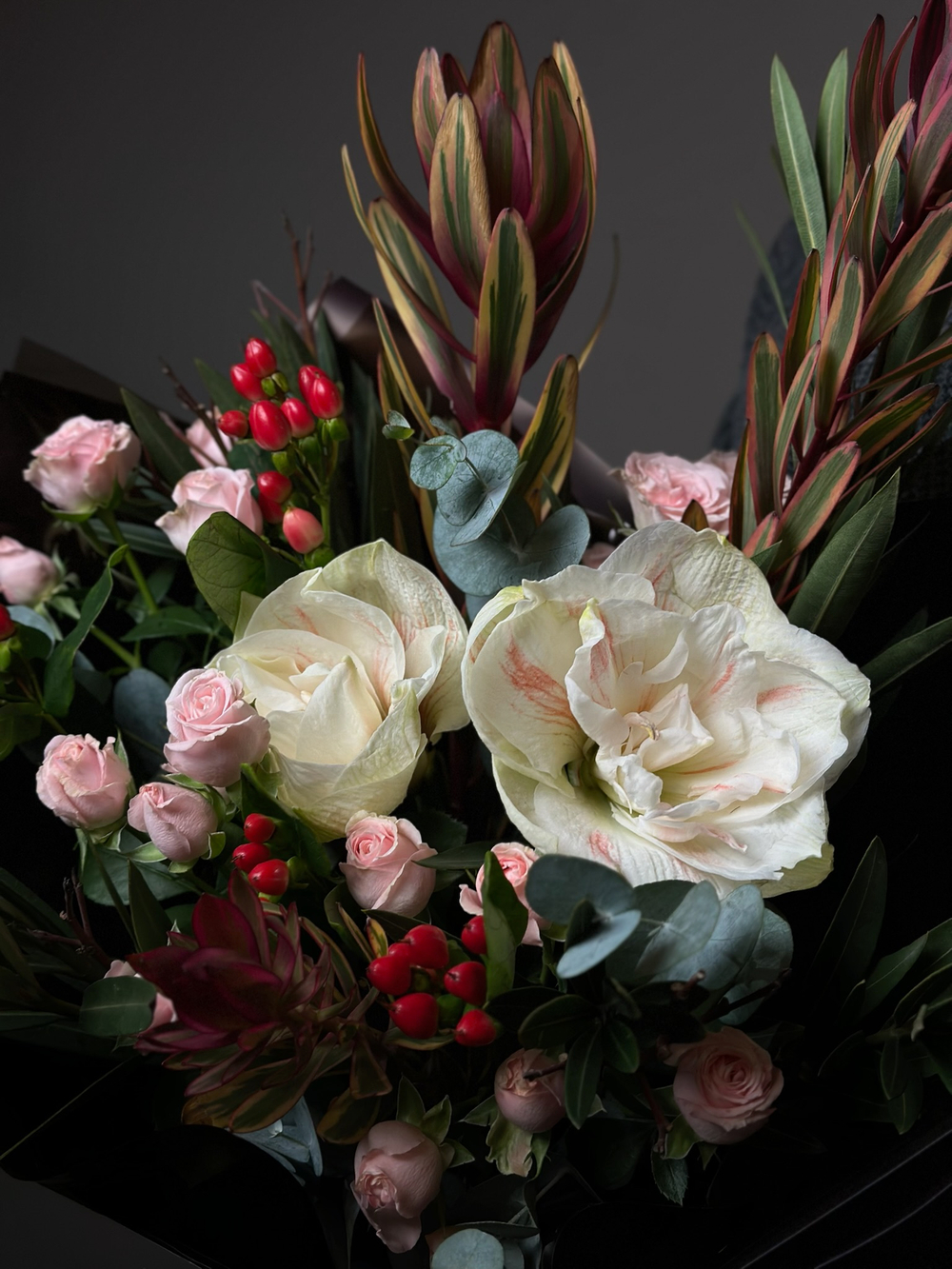 Сборный букет «Экзотическая рапсодия»