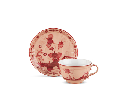 Чайная чашка с блюдцем Richard Ginori Oriente Italiano Vermiglio (220 мл)