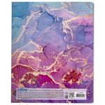 Тетрадь на кольцах А5 175х215 мм, 120 л., твердый картон, с разделителями, BRAUBERG, "Marble", 404086