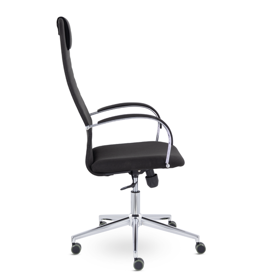 Кресло СН-601 Соло хром SoloСН Ср Moderno 16 (черный)