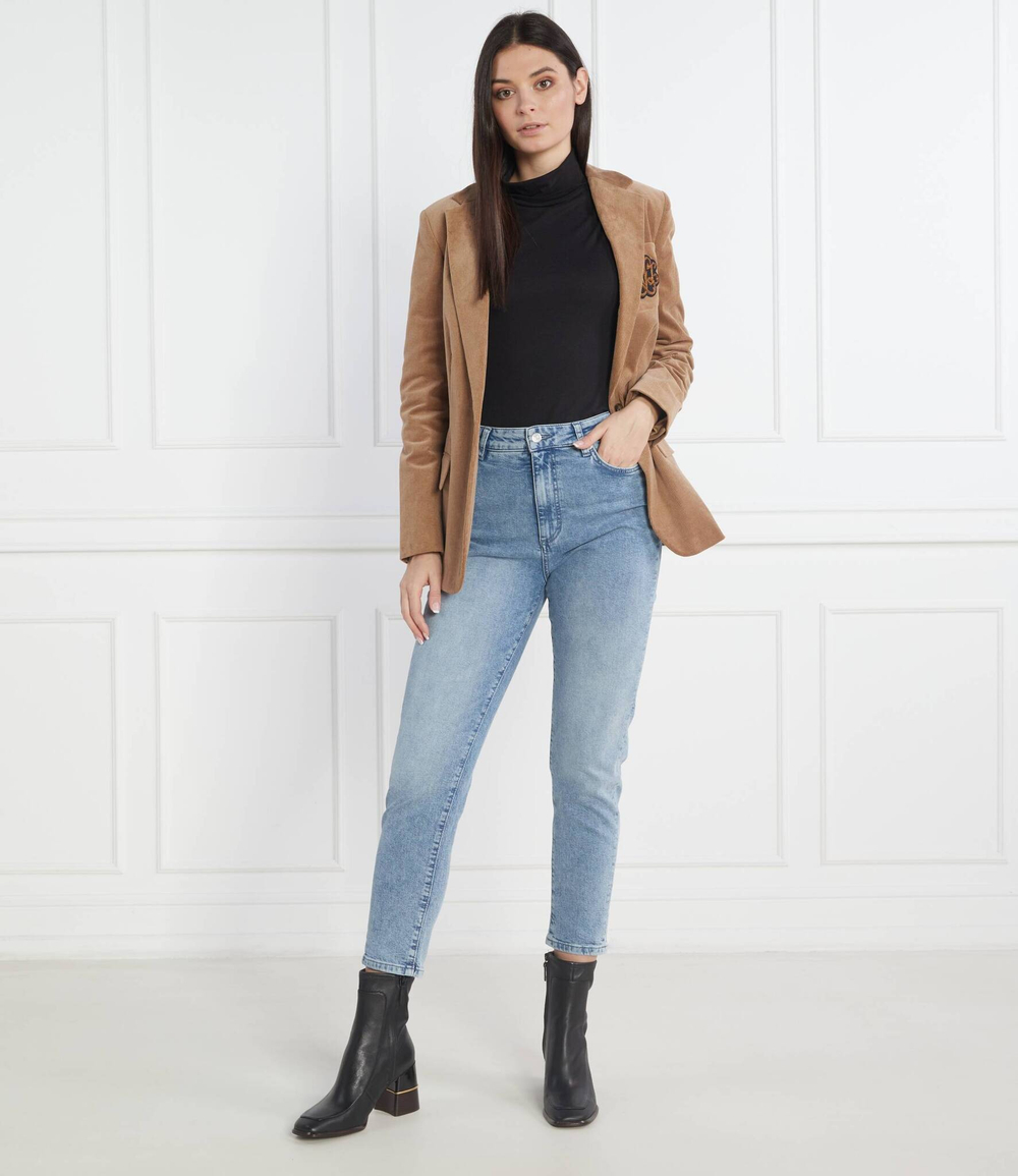 джинсы the ruth hr 1.0 BOSS BLACK - голубой(50487284)