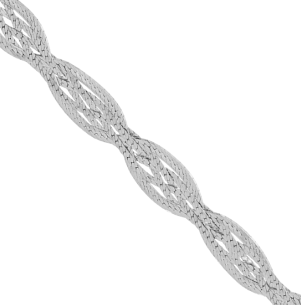 Цепь “Косичка из 2-х цепочек (париджина + монтреаль)”