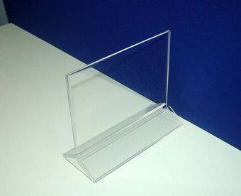 Менюхолдер, тейбл тент А6 горизонтальный