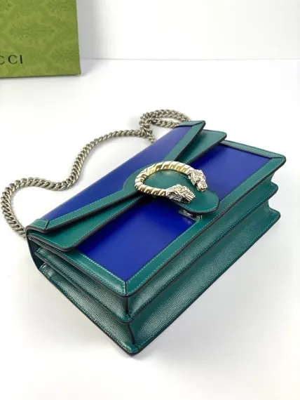Сумка Gucci Dionysus Small бирюзовый/синий