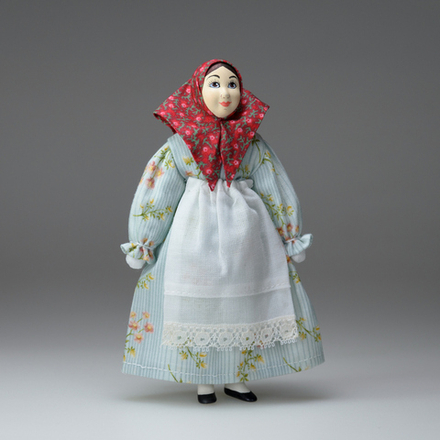 Кукла-нянюшка по мотивам кукол из коллекции А.Н.Бенуа