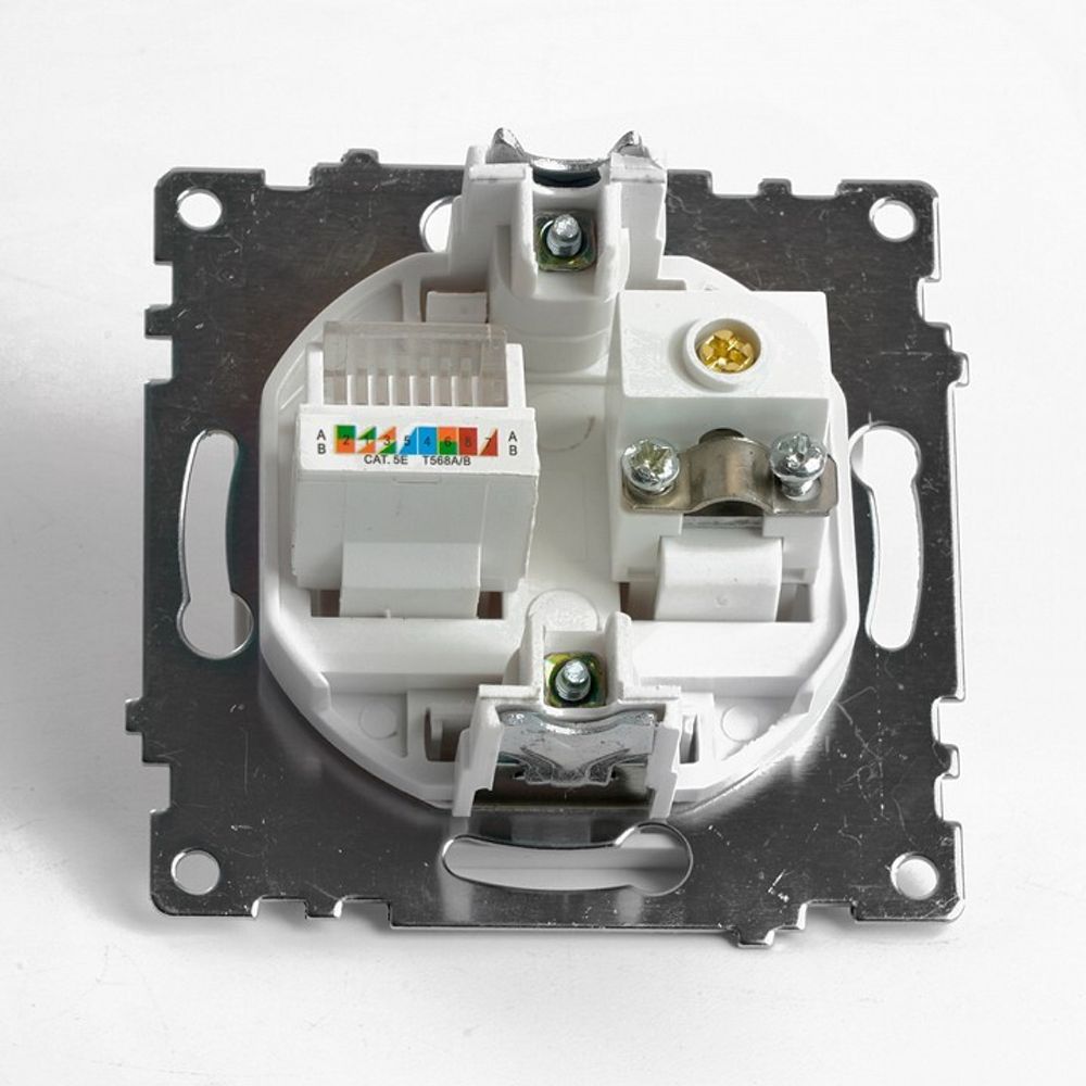 ТВ-розетка без рамки Stekker Катрин 49181