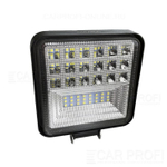Фара рабочего света Диод квадратная 11,0x11,0x2,5см с кронштейном 42LED гладкое стекло 22W (10-30V)
