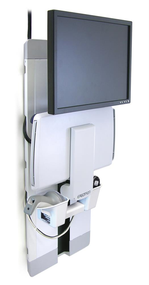 Настенное крепление Ergotron VL 9" (60-609-195/60-609-216), Белый