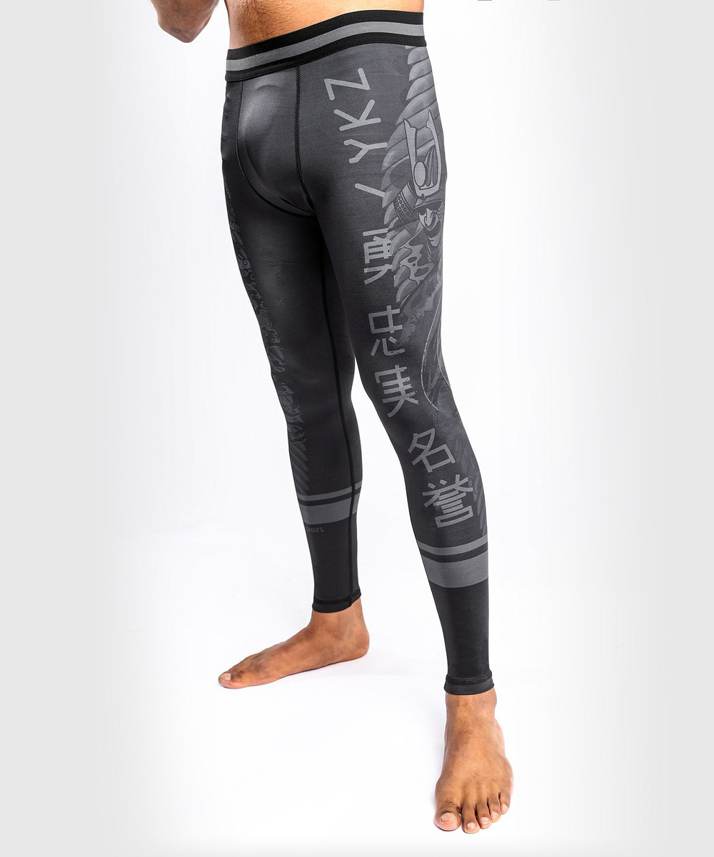 Компрессионные штаны Venum YKZ21 Black/Black