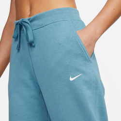 Женские теннисные брюки Nike Dry Get Fit Fleece TP Pant - noise aqua/white