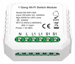 Wi-Fi реле одноканальное ST-Luce ST9000.500.01C