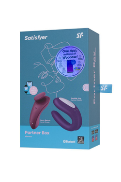 Набор Satisfyer Box 1 Connect App (Double Joy + Sexy Secret)