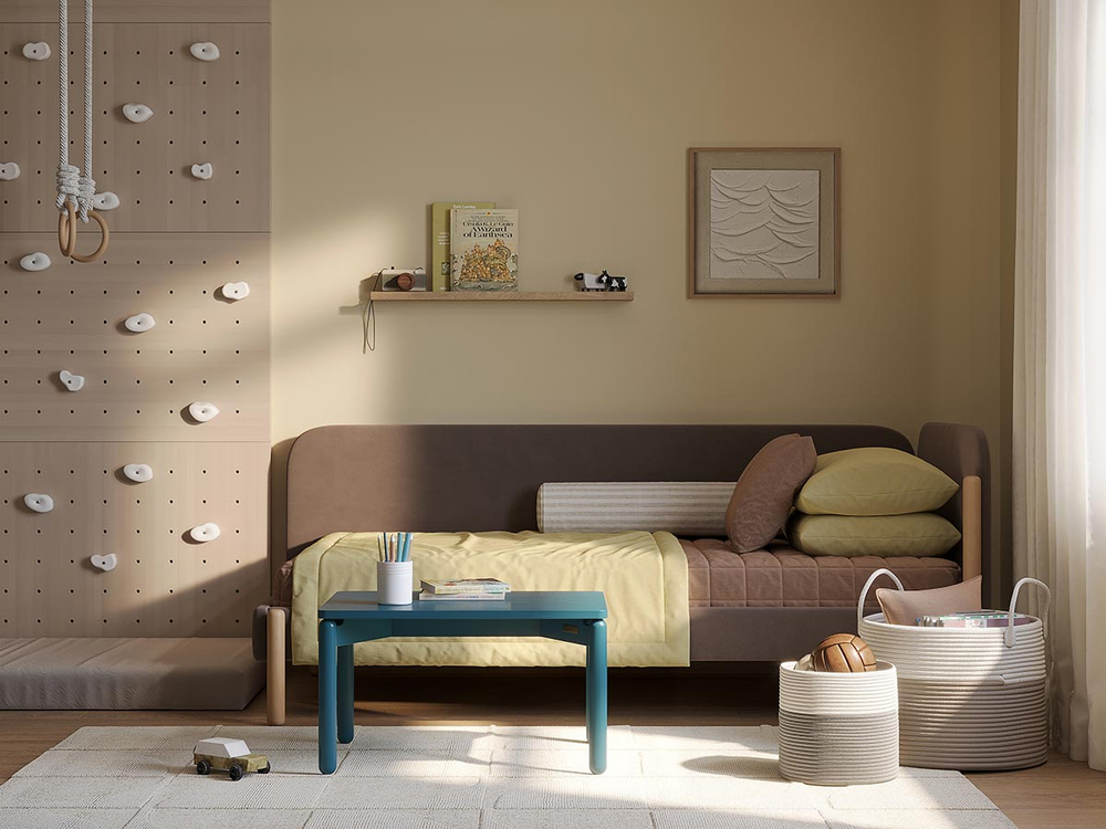 Столик кофейный LATITUDE Saga, 50х70 см, сине-зеленый