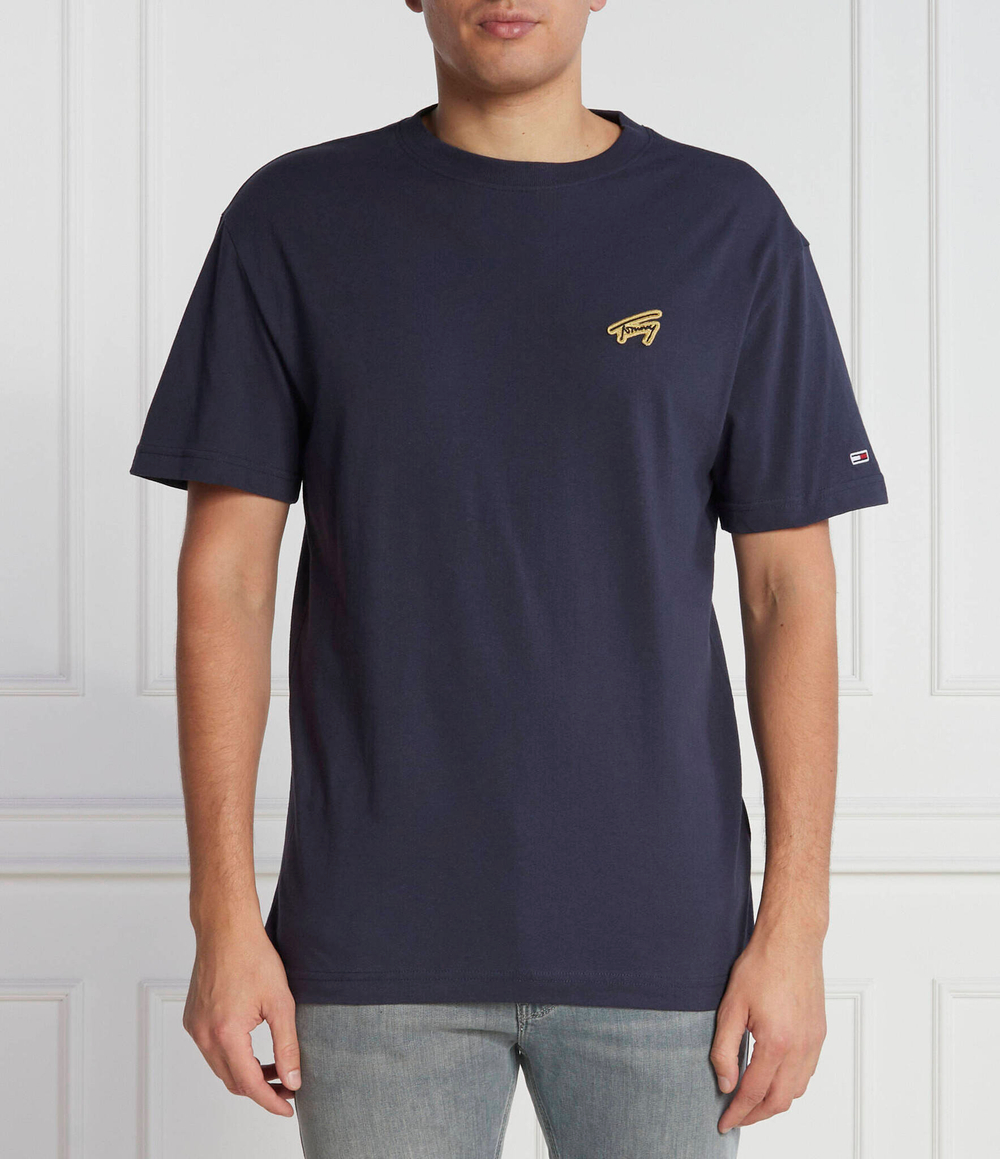 Футболка Tommy Jeans - темно-синий(DM0DM17727)