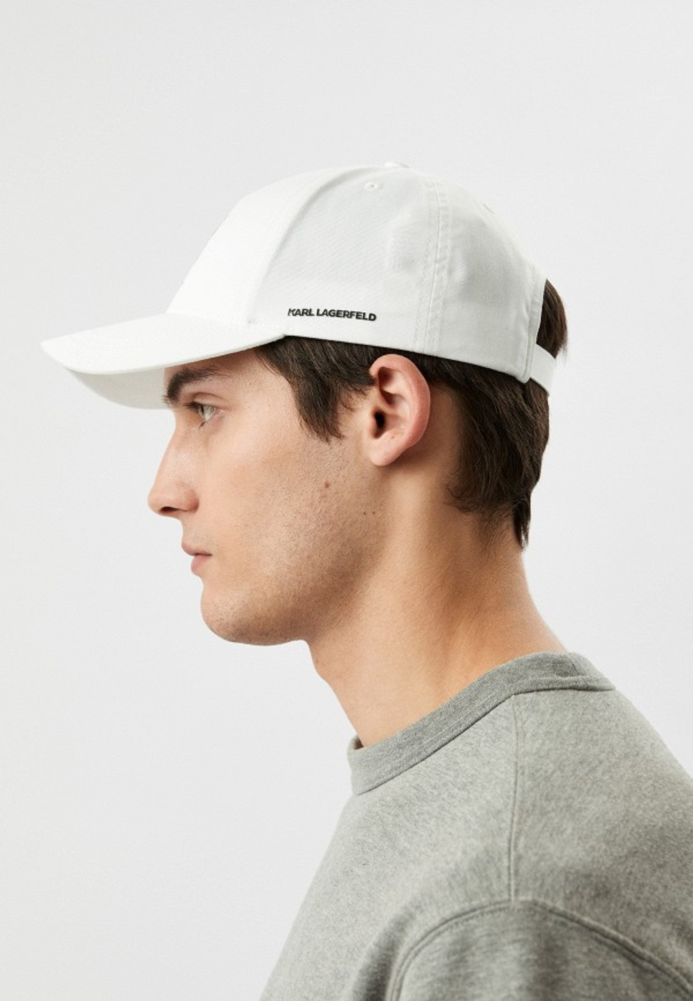 Кепка LAGERFELD 532123 белый лого мульти