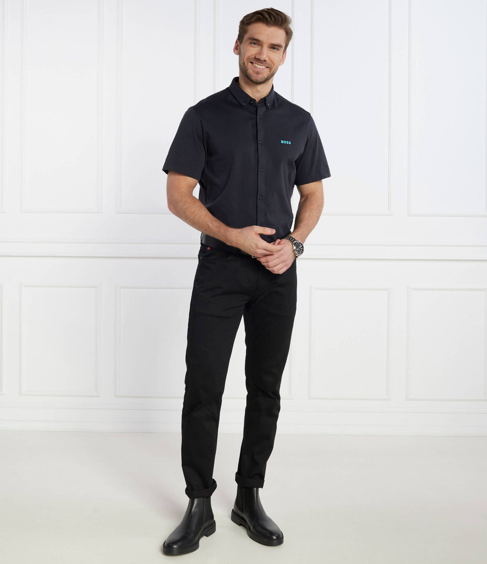 Рубашка B_Motion_S BOSS GREEN - темно-синий(50509743)