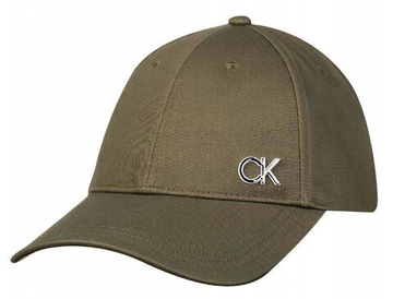 Теннисная кепка Calvin Klein Bombed Metal BB Cap - зеленый