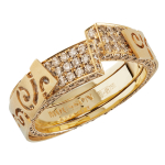 Кольцо с Бриллиантами Шампань, R0003-3/3