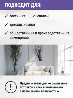 Краска МОЮЩАЯСЯ 1,2кг СУПЕРБЕЛАЯ PRACTICA