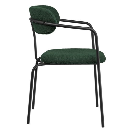 Стул Ant букле зелёный