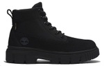 Timberland Leather Abrasion Resistant Crew Outdoor Boots Black