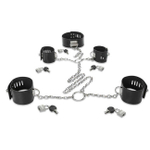 Набор для фиксации рук, ног и шеи (Цвет: черный)