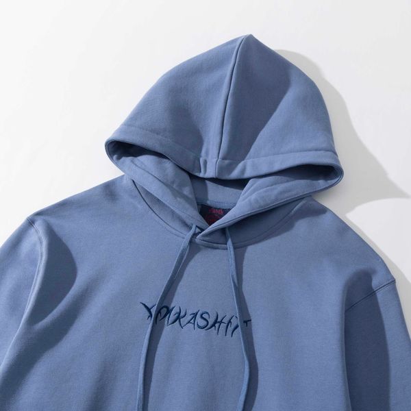 Худи Hellcome Firedise Серо-Синий - фото 3