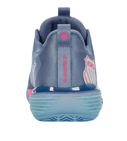Женские Кроссовки теннисные K-Swiss Ultrashot 3 HB Women - infinity/blue blizzard/heritage blue