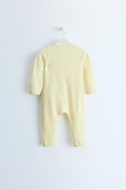 ZARA TIMELESS — КОМБИНЕЗОН ИЗ 100% КАШЕМИРА, СВЕТЛО-ЖЕЛТЫЙ