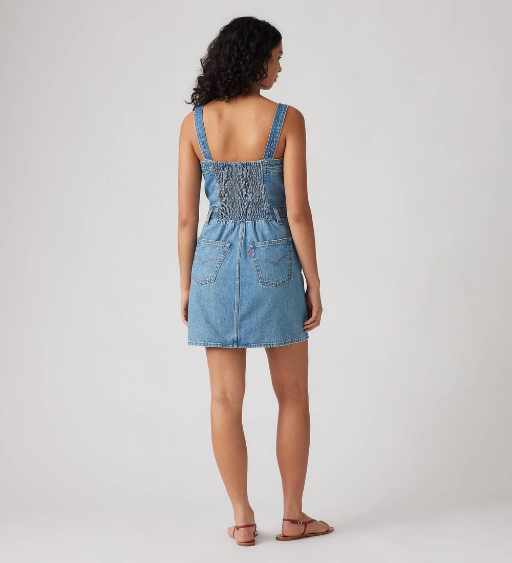 Платье джинсовое женское LEVI'S ICONIC BUTTON THRU DRESS