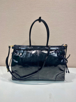 Prada Extra Large Leather Handbag 42 cm