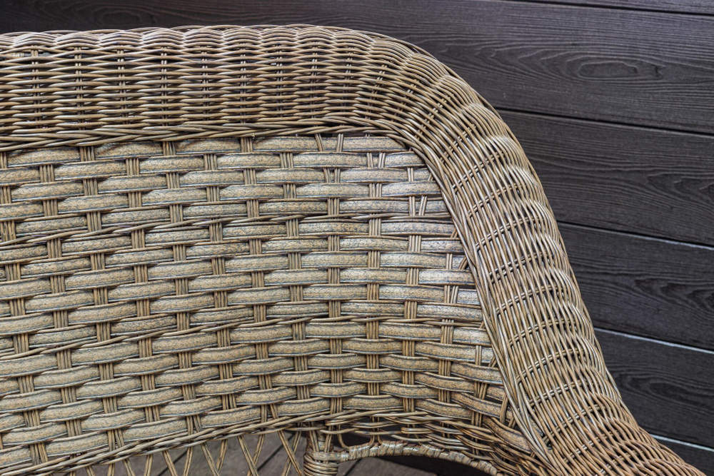 Двухместный диван из ротанга МЭДИСОН «MADISON» арт.М03195 brown с подушкой на сидение