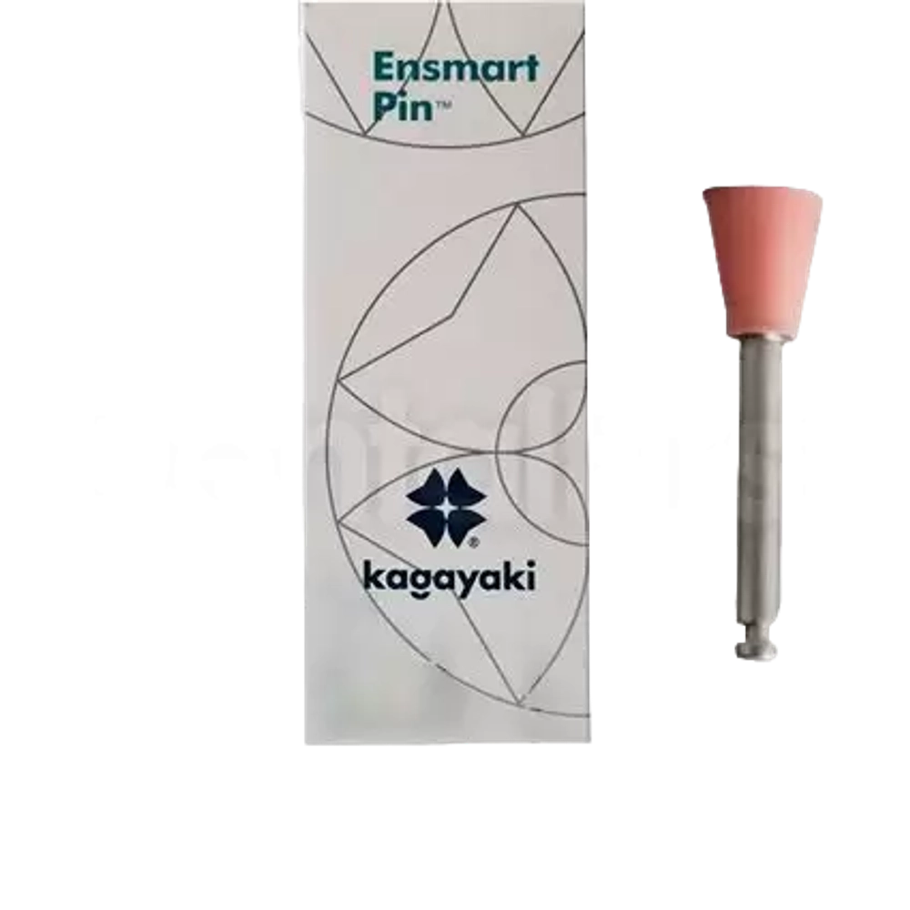 Полиры силиконовые Ensmart Pin Чашка(роз. мяг.), 10шт. на метал.ножке, (ENP 32-3S), Kagayaki