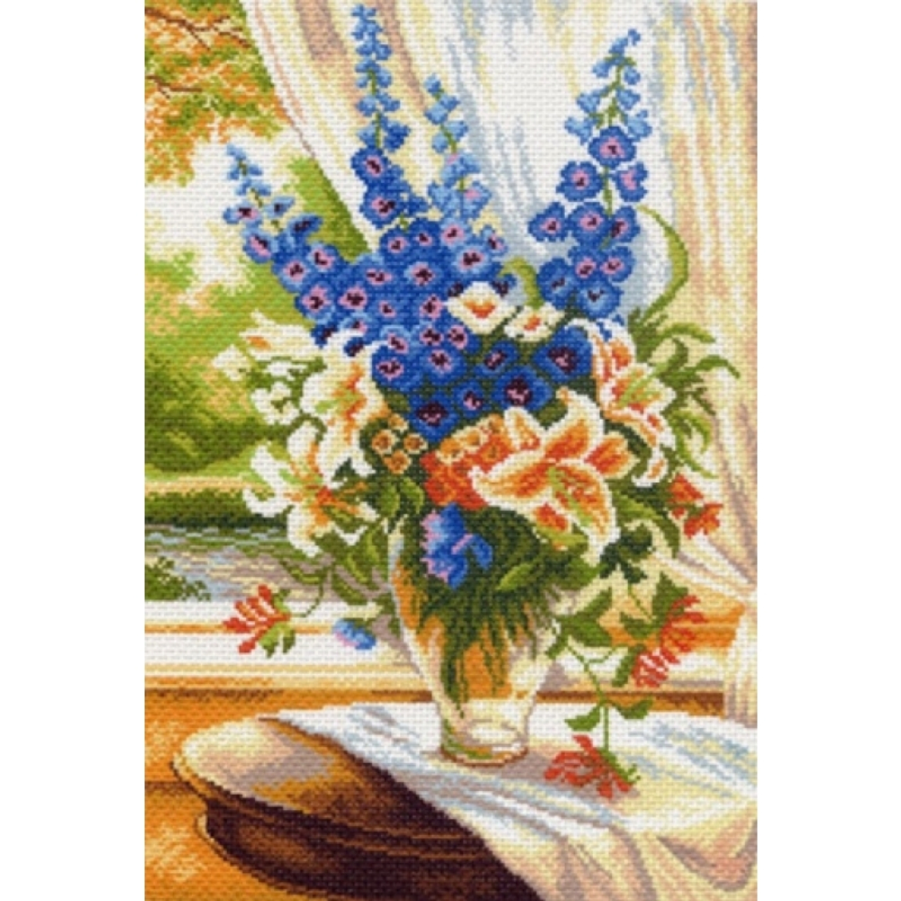 "Солнечный день"-0525 канва с рисунком