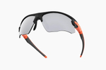Спортивные очки с диоптриями Demetz Pulsa 2 / Mat Black / Orange Grey With Polarized Silver Mirror Cat.3
