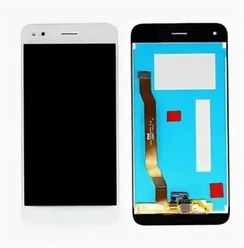 Дисплей для Huawei P9 Lite MIni в сборе с тачскрином на рамке (белый)
