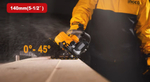 Аккумуляторная циркулярная пила INGCO CSLI14023 INDUSTRIAL 20 В 140 мм 1х4 Ач