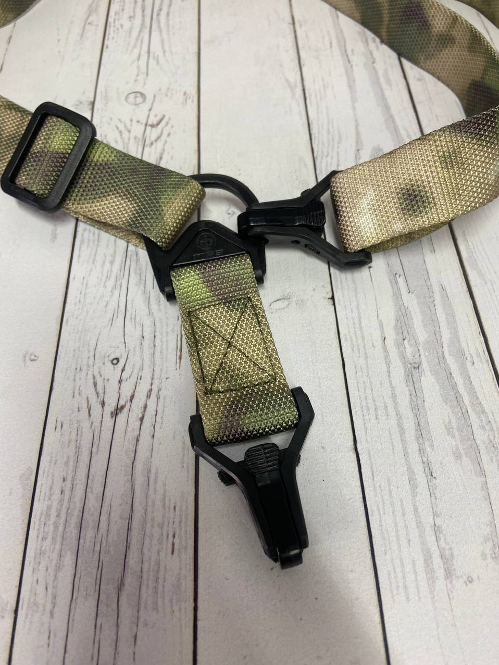Одно-двухточечный ремень ms3 для АК / мох