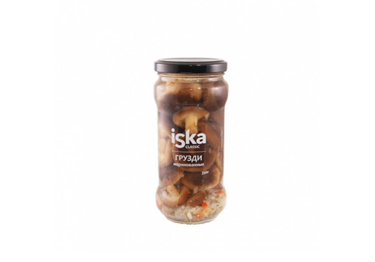 Грузди маринованные  Iska, 350г