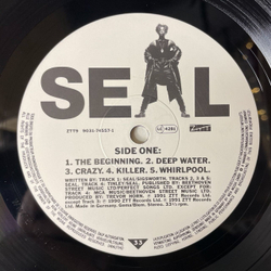 Винтажная виниловая пластинка LP Seal Первый Альбом (Germany 1991)