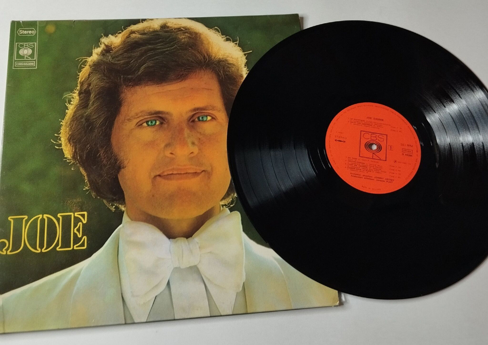 Винтажная виниловая пластинка LP Joe Dassin (Holland 1972) Salut Les Amoureux
