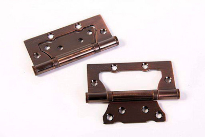 Петля НАКЛАДНАЯ Nora-M 800-4''  100х75х2,5 AC медь