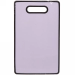 Доска разделочная пластиковая «Stone» 23*37*1см Крошка темная, прямоугольная