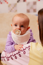 BIBS Studio Colour - Pin Ivory Steel Blue 0-6 месяцев
